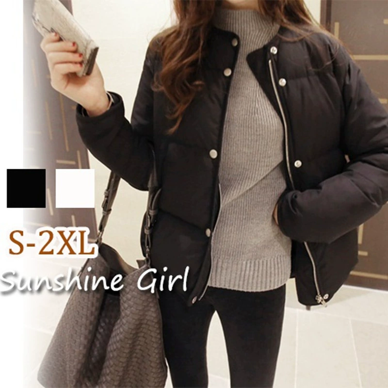 (Cross-border trading), down jacket with down, Korean style, increased thickness