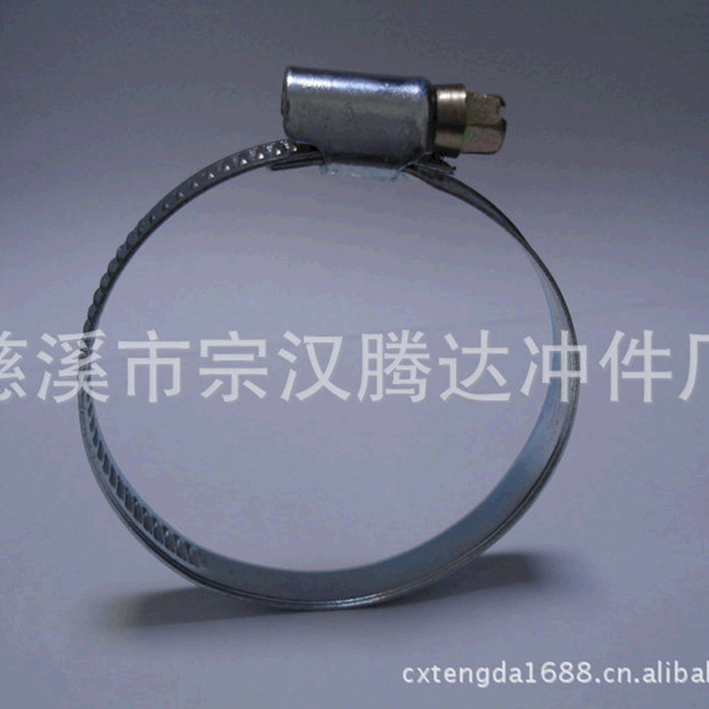 厂家供应现货德式半钢喉箍 胶管塑料管固定连接卡子不锈钢喉箍