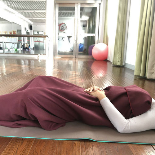 New yoga blanket with extra thickness yoga mat cover warm blanket yoga assist inversion support blanket meditation blanket wholesale