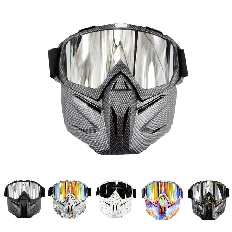 Outdoor military fan Tactical CS mask Harley motorcycle riding glasses motorcycle windproof goggles goggles mask