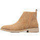 Autumn and winter new warm shoes frosted Martin boots men's retro Chelsea leather boots casual men's boots a generation of hair