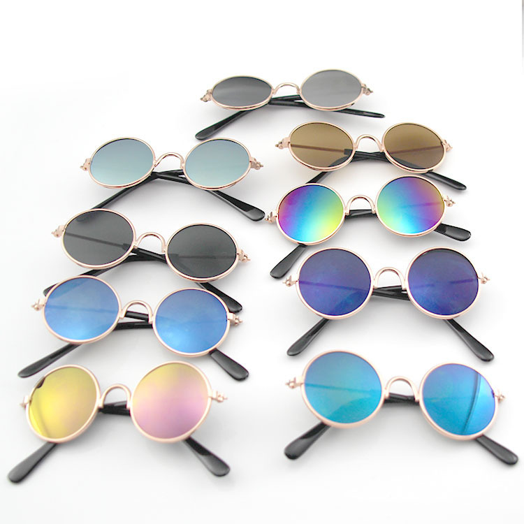 Cat Sunglasses, Anti-Uv, Trendy Cool Accessories, Love Glasses, Metal Glasses, Pet Supplies, Sunglasses