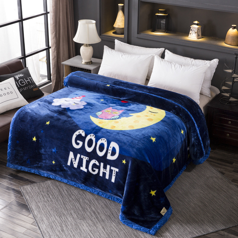 Manta Raschel engrosada de doble cara con estampado de leopardo, manta de lana de coral súper suave y cálida de invierno, manta de boda