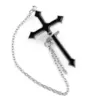 Crossed earrings