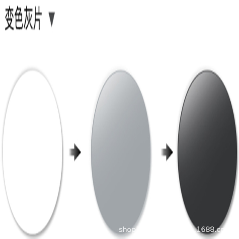 1.56 color-changing gray anti-blue light