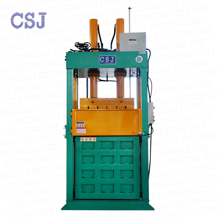 200-300kg每包 废旧服装 旧衣服打包机 江苏生产厂家 立式液压型