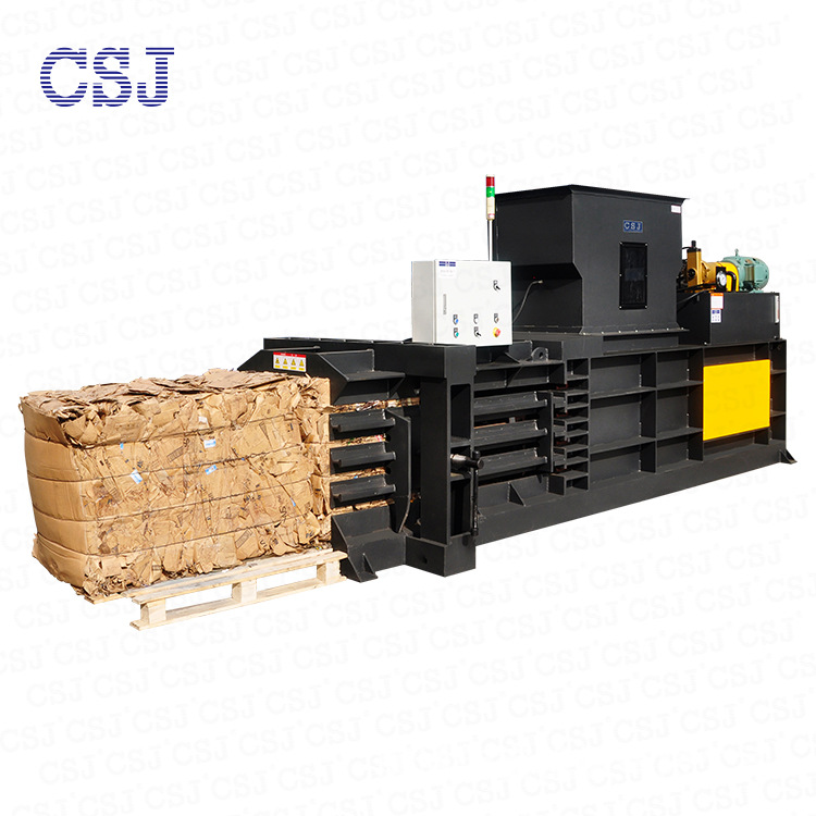 卧式半自动打包机 厂家直销 CSJ牌  南通佳宝机械 废纸打包机