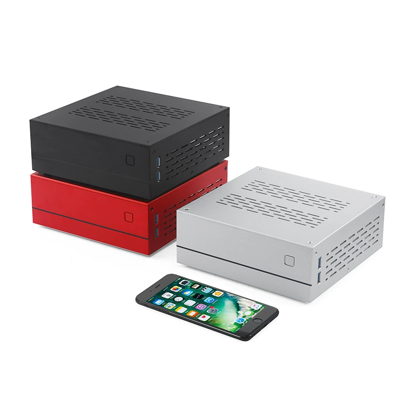 XQBOX A01 шасси HTPC Горизонтальное компьютерное шасси ITX Mini маленькое шасси промышленное контрольное шасси