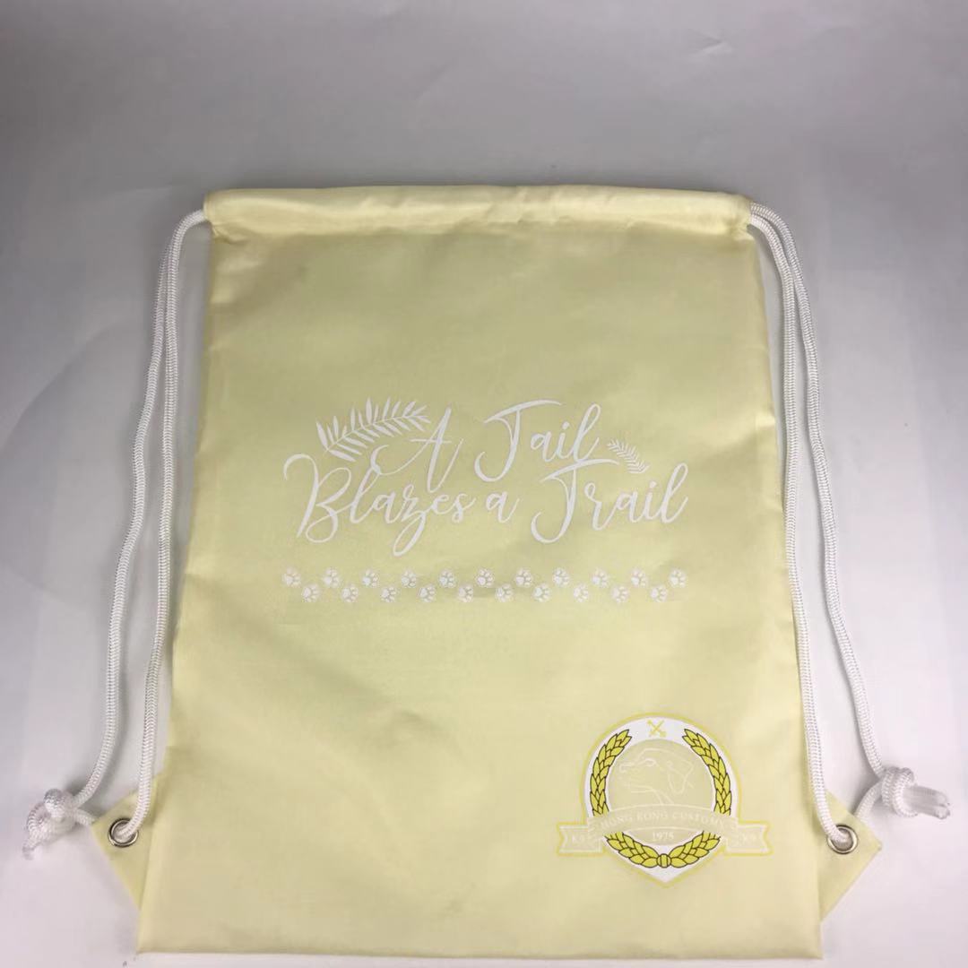 厂家束口袋防水涤纶抽绳袋马拉松赛事包尼牛津布拉绳袋