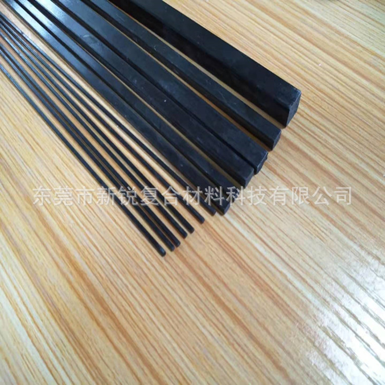 碳纤维扁条现货找东莞新锐工厂供应碳纤维片免费裁切尺寸齐全