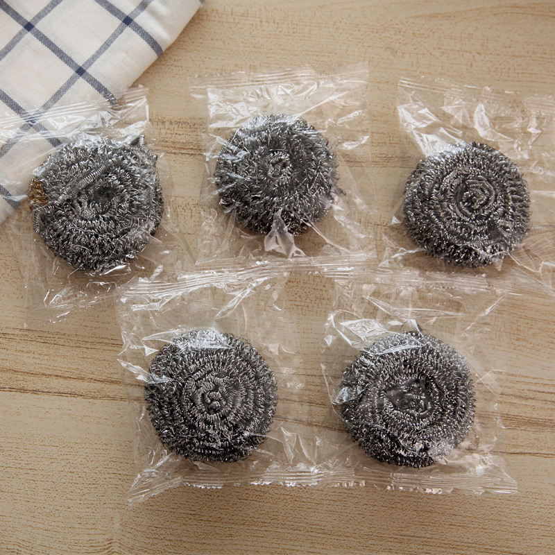 卸売りの露店の贈り物はステンレス鋼の鋼の玉の台所の家庭用多機能の清潔なボールを洗って鍋を洗って汚れを取り除きます。|undefined