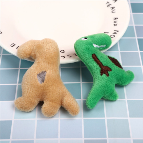 Cotton-filled dinosaur crocodile doll plush cartoon scarf children's clothing luggage accessories mobile phone pendants clothing accessories wholesale