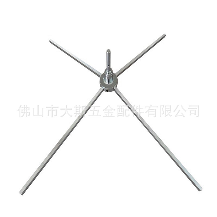 厂家批发沙滩旗常用底座铁管十字底座金属底座方形铁板块插地地钉