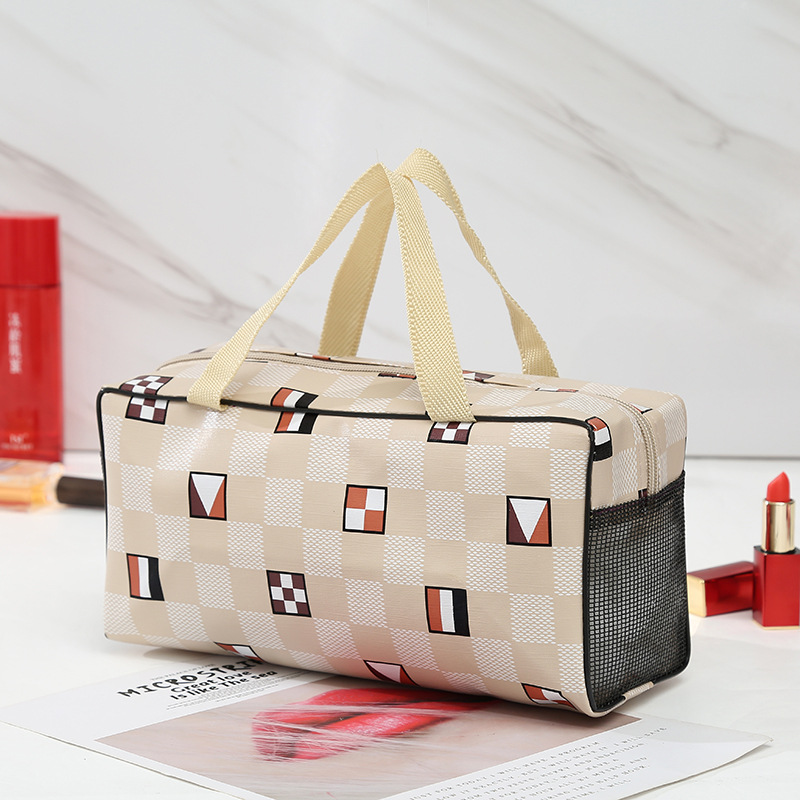 2021 nueva moda bolsa de almacenamiento portátil plegable bolsa de viaje al aire libre de gran capacidad bolsa de cosméticos