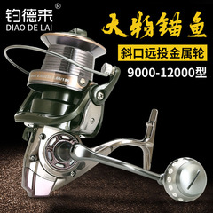 釣德來 CTS斜口線杯大遠投輪漁輪錨魚輪魚線輪紡車輪海釣海竿輪