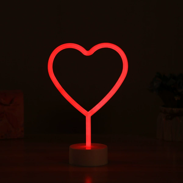 Base injection of neon light-love -01 red