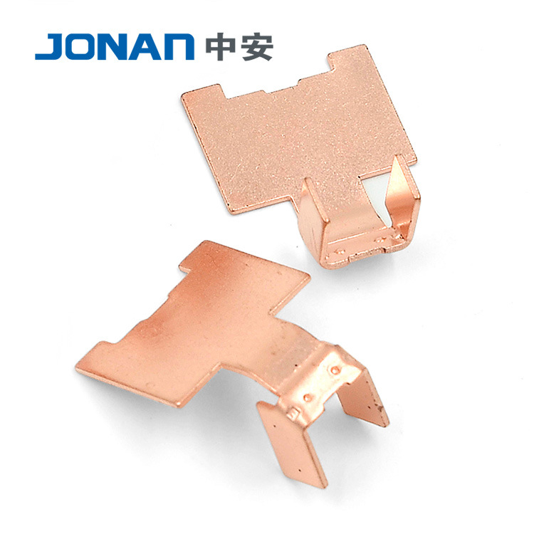 中安 DZ47-100引弧片冲压件小型断路器触头铜片冲压加工定 制