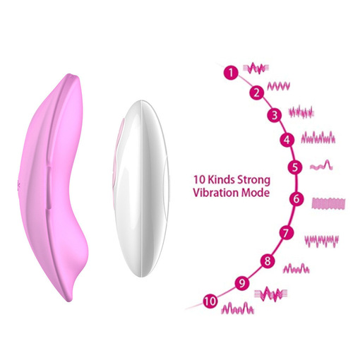 Pangolin invisible wearable wireless remote control vibrator USB charging butterfly vibrator female masturbation device cross-border
