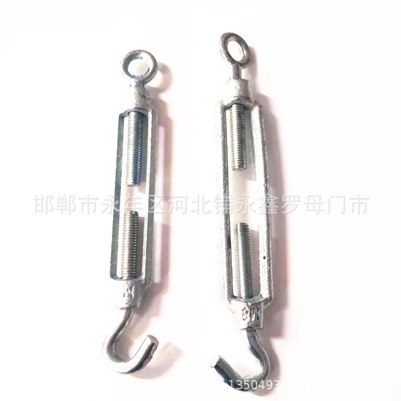 开体花蓝螺丝 OC型 OO型双钩 双圈华兰螺栓 钢丝绳紧线扣