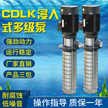 酷瑞牌液下浸入式多级泵 CDLK4-40浸入式水泵 CDLK液下离心泵
