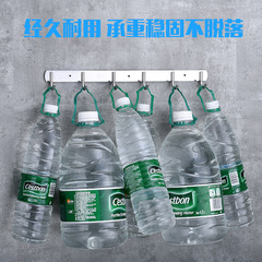 No-drilling thickened stainless steel adhesive hook clothes hanger bathroom hook strong no trace kitchen hook 