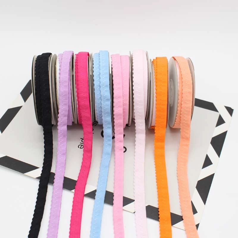 В наличии 1,1 см резинка полумесяц двухслойная подшивочная лента сложенная подшивочная лента Двойное сердце резинка с краем зуба