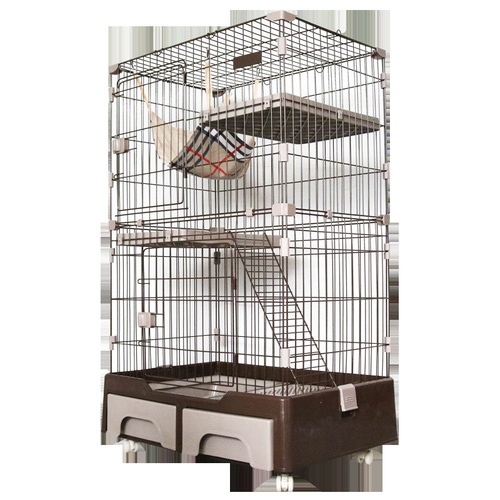 Cat Cage Villa Cat Cage Household Cat Villa Cat Shed Cat Indoor Integrated With Toilet Super Large Free Space