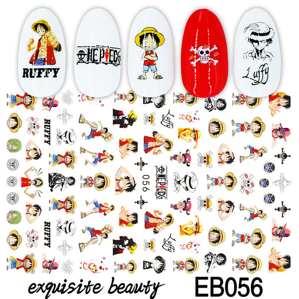 Japanese cartoon nail stickers