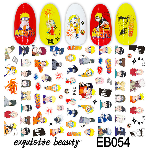 Japanese cartoon nail stickers
