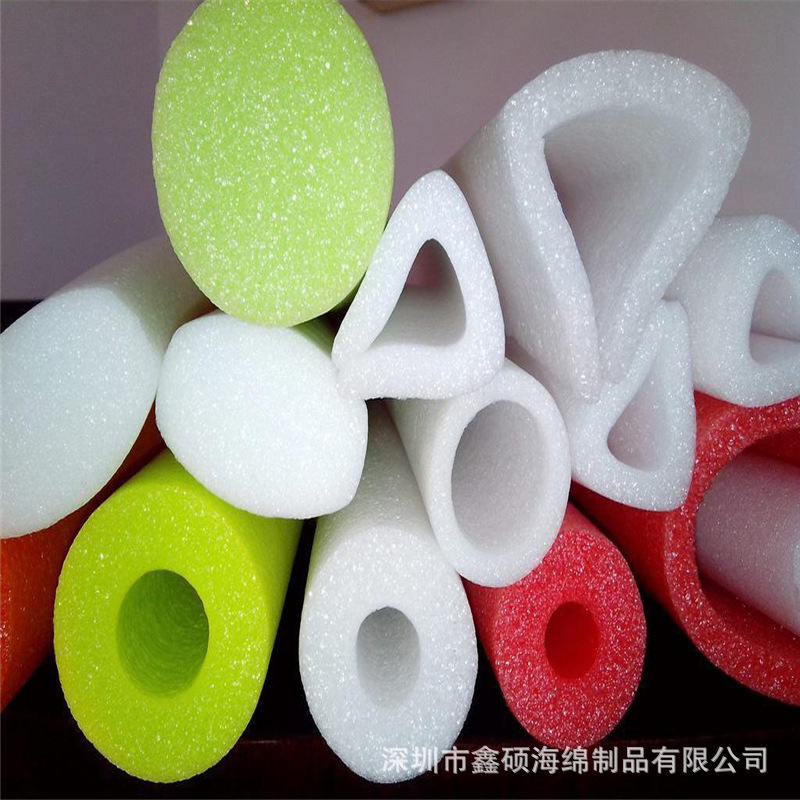 高密度EPE珍珠棉管材 白色实心管  12*100MM