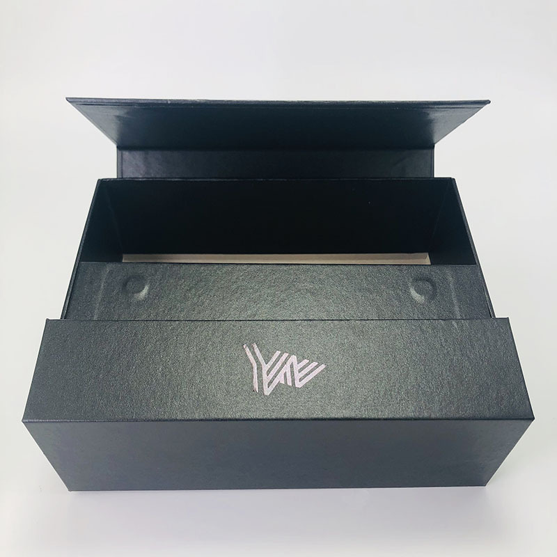 跨境鹿西批发创意礼品盒外包装双开翻盖吸铁眼镜包装纸盒个性logo