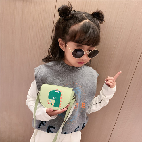 Children's Bags 2020 New Girl Baby Fashion One-Shoulder Crossbody Bag Cartoon Bag Coin Princess Small Bag