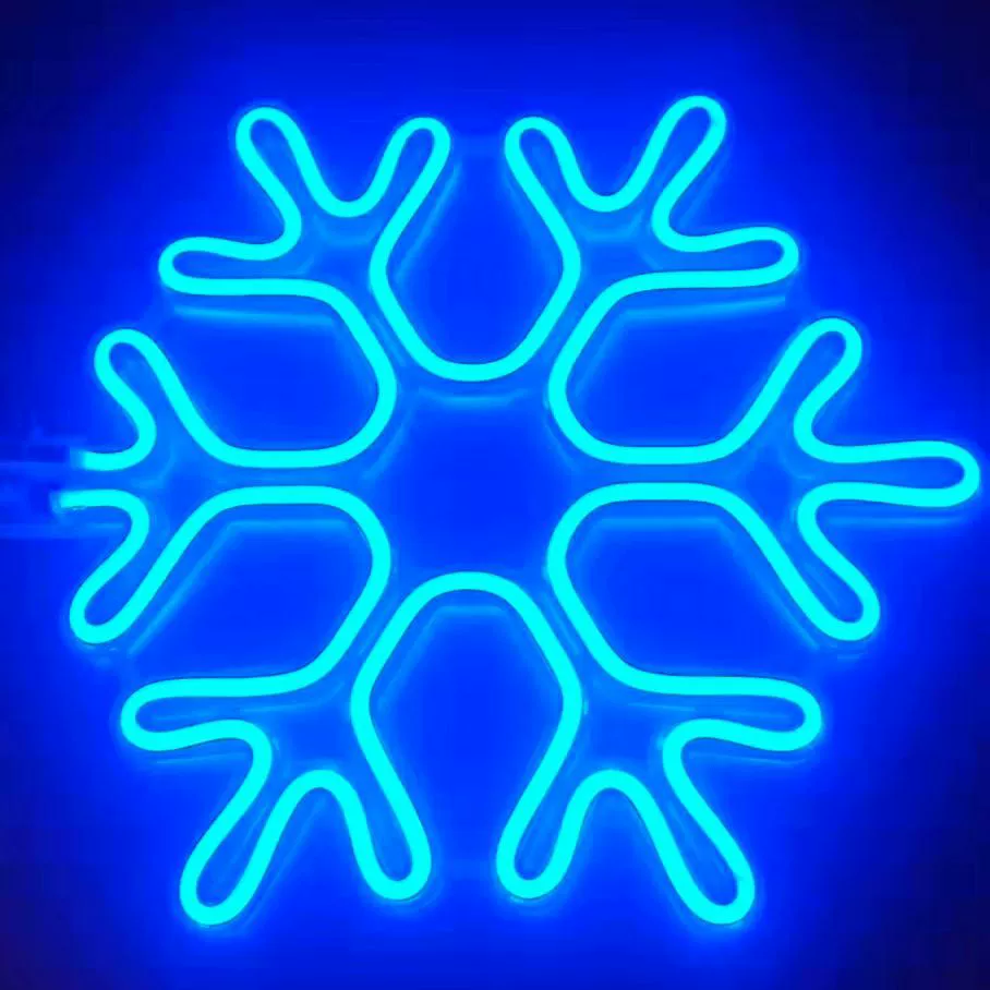 LED-снежинки внутри и снаружи, творческие снежные фонари для Рождества, подарки на деревьях, светильники для клумб, сцена украшение
