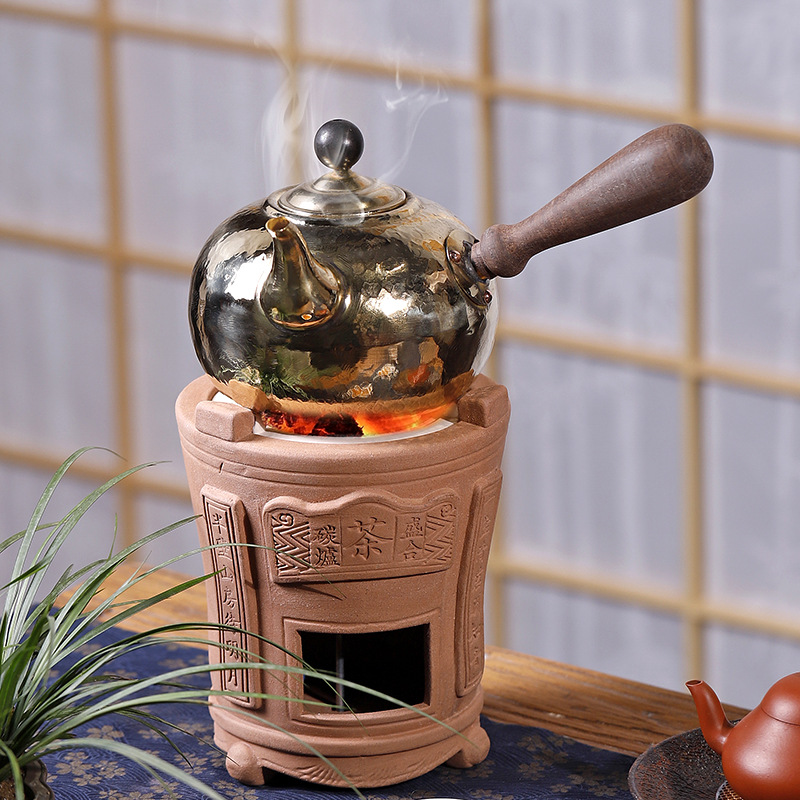 Ruo Rong Tea Art медный чайник медный чайник старый медный чайник