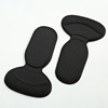 Heel sticker, sponge half insoles, wear-resistant lanyard holder, footwear