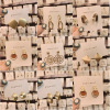 Advanced metal retro earrings, high-quality style, french style, European style, 2022 collection