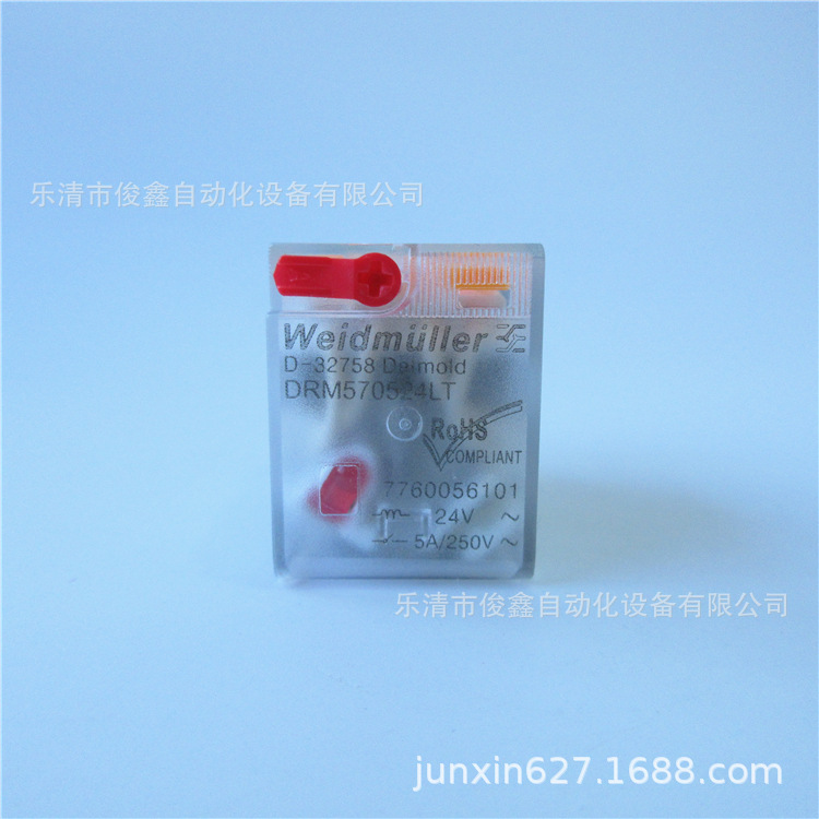 全新原装Weidmuller魏德米勒DRM570524LT 中间继电器24VAC