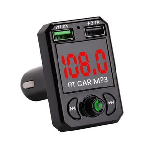 A6 Bluetooth avtomobil MP3 pleyeri, siqaret alışqanı üçün