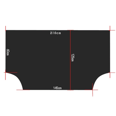 Car snow shield: protection sun protection belt magnet coated