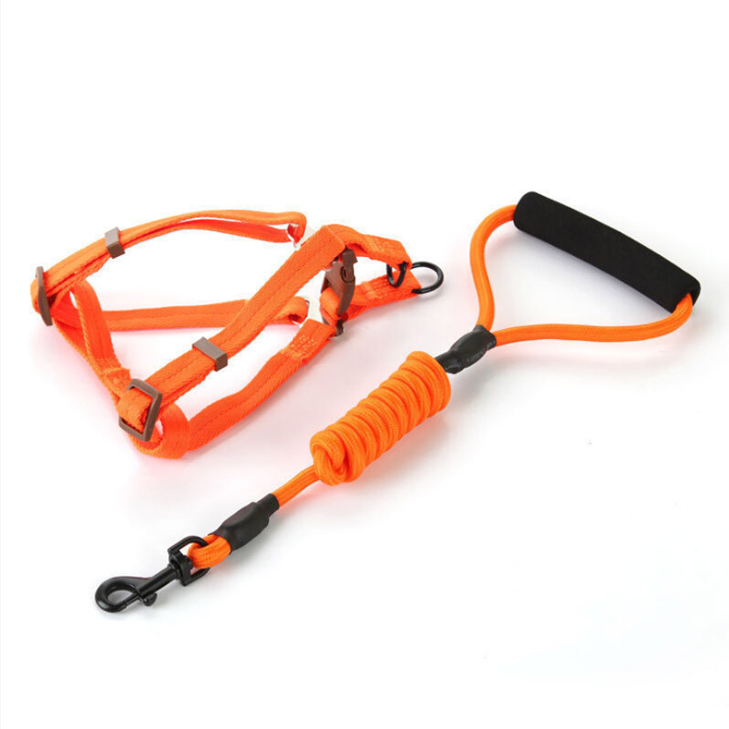 Nueva correa para mascotas chaleco correa para el pecho para mascotas transpirable perros pequeños y medianos anti-rotura correa para perros al por mayor