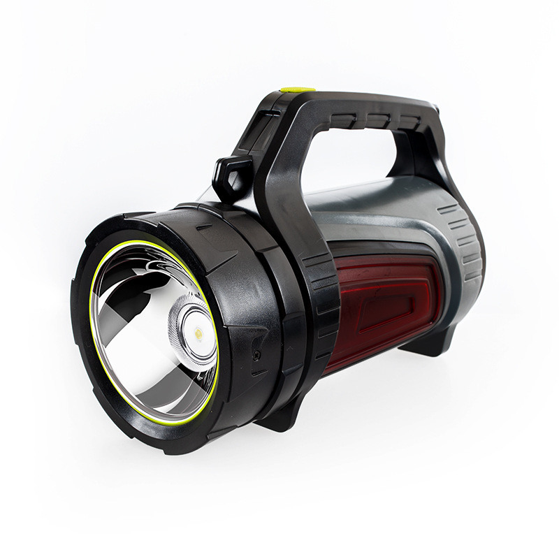 Nueva linterna de alta potencia de luz fuerte al aire libre de carga USB de largo alcance de alto brillo Luz Portátil reflector de luz fuerte