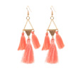 Accessory, retro earrings, high-quality style, bright catchy style, boho style