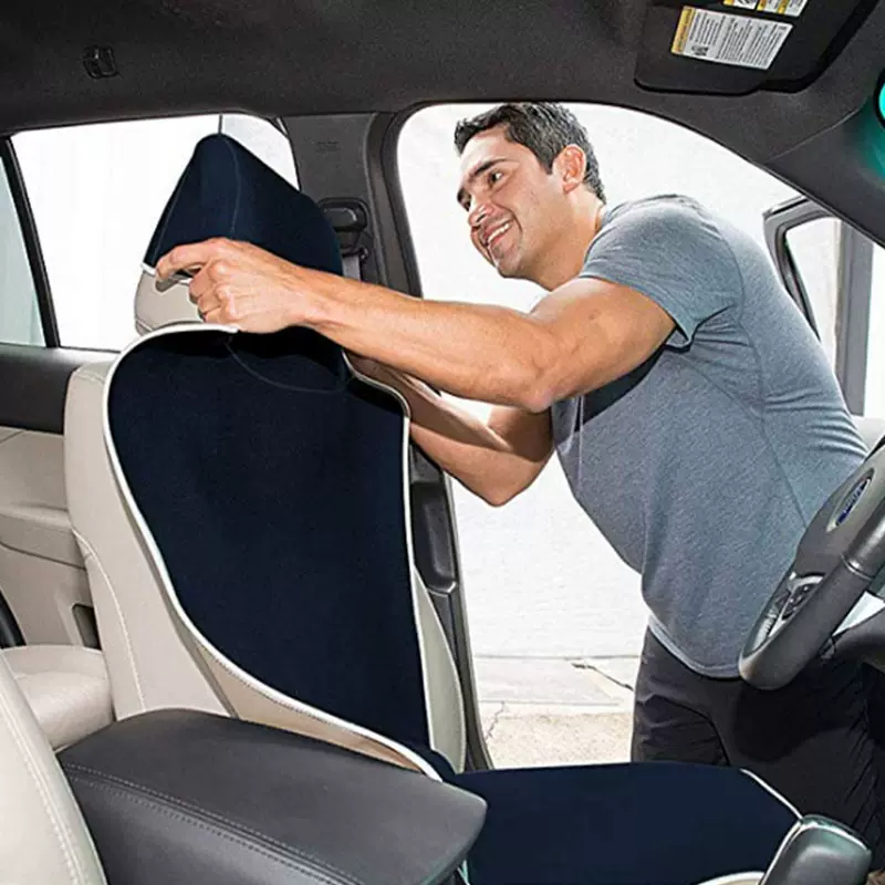 厂家销售潜水料汽车坐垫 家用汽车通用座椅垫 防水透气汽车座椅套