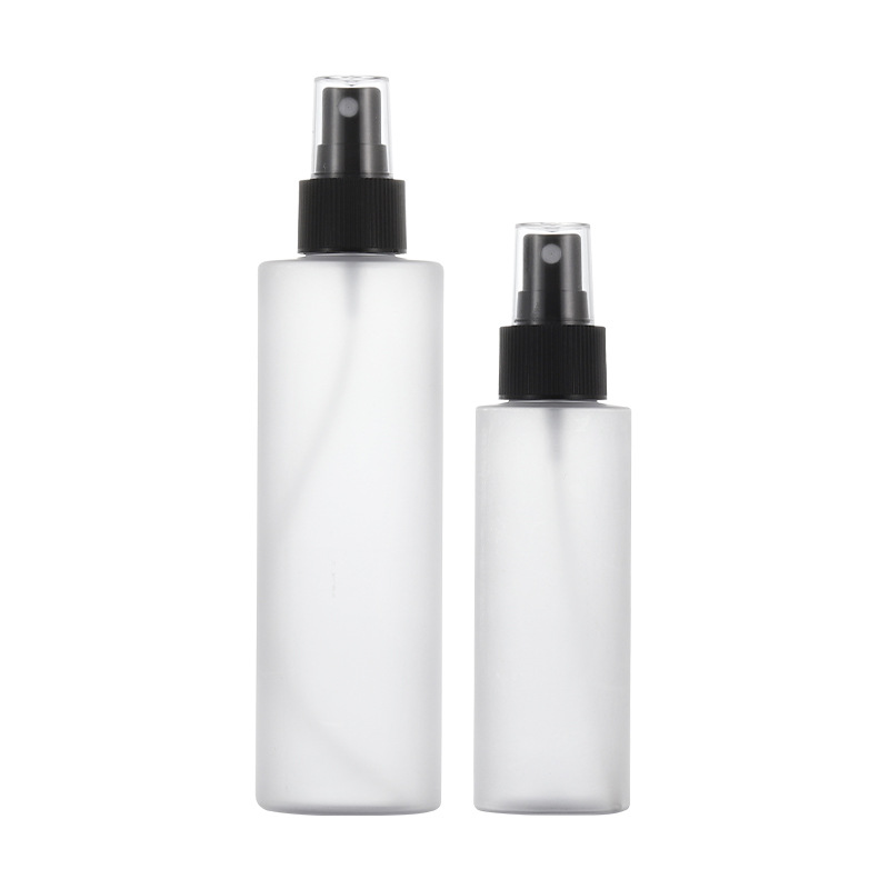 100ML/200 botella de spray esmerilado niebla fina botella de spray de rocío puro botella de tóner botella de cuidado de la piel portátil sub-botella