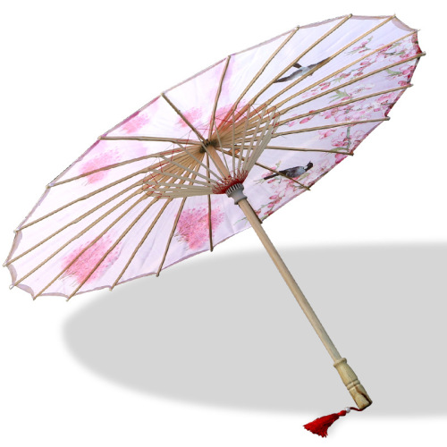 Wholesale process umbrella printed cloth umbrella ancient style umbrella photography dance props street stall ceiling decoration umbrella