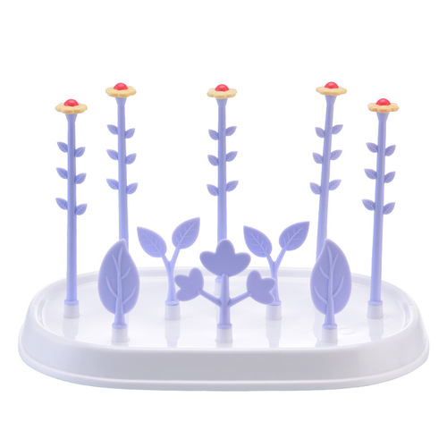 Baby bottle drying rack, draining bottle holder, bottle drying stand, dustproof bottle dryer, bottle storage rack