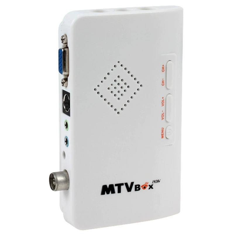 RF радиочастотный преобразователь сигнала к VGA аналоговый сигнал RF/S-VIDEO/AV в VGA/HDMI