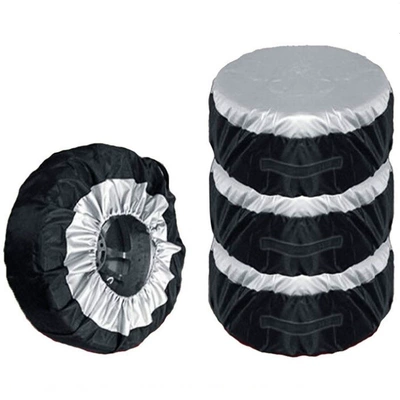 Silver-coated tire cover spare tire cover tire storage bag half-pack tire cover dust cover 210D tire cover