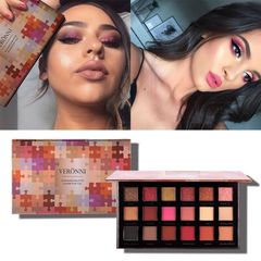 VERPNNI Belluni 18-color eyeshadow palette matte, shimmer, and glitter eyeshadow INS popular makeup