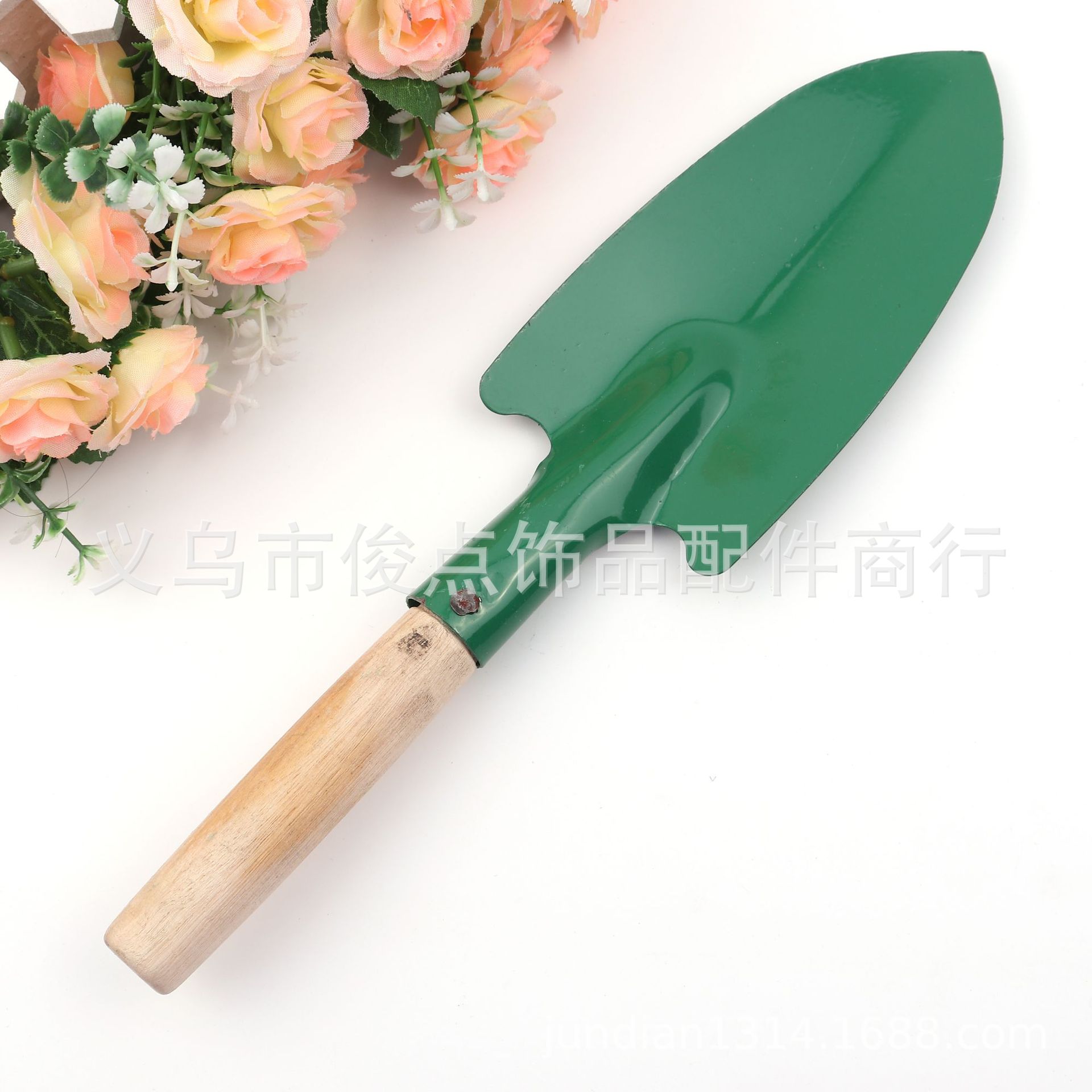 【清仓处理】园艺工具木柄大花铲铁锹厚铁铲地摊货源批发义乌小商